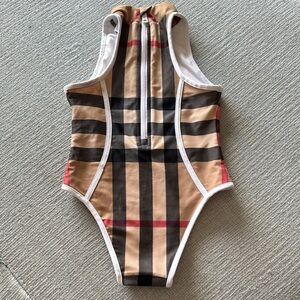 Burberry Checkered Swimsuit